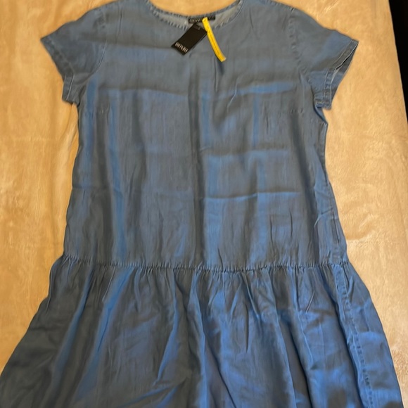 NWT Chambray Dress - Picture 1 of 6